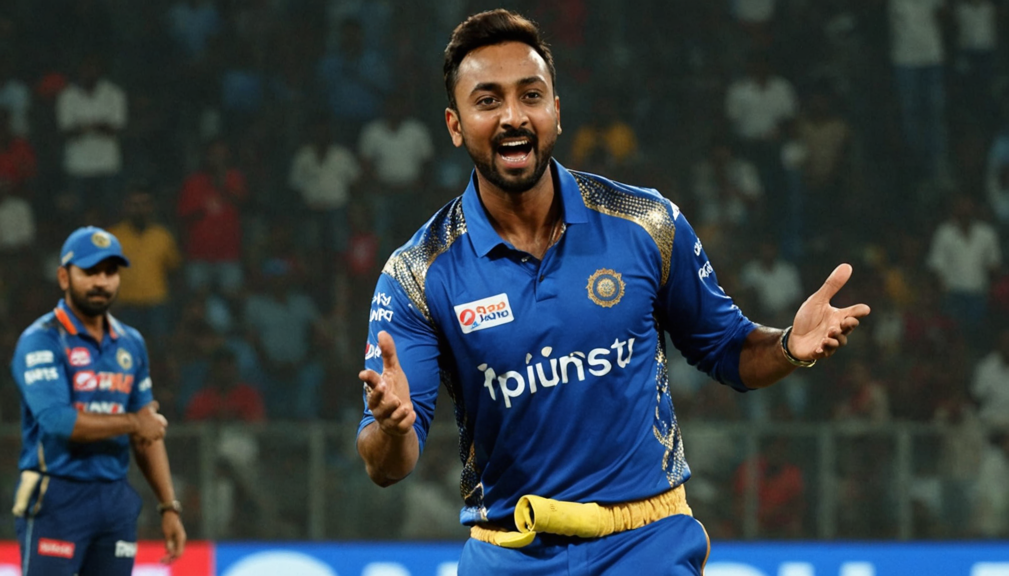Krunal Pandya Shares Admired IPL Figures in Viral Video Exchange