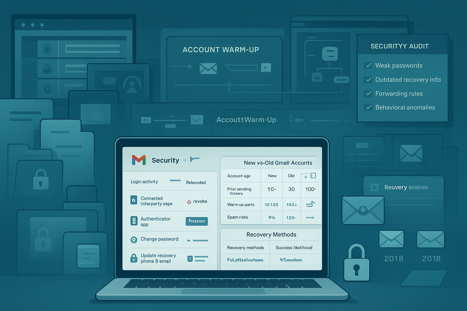 Secure Management and Recovery of Old Gmail Accounts for Marketing - A Practical Guide